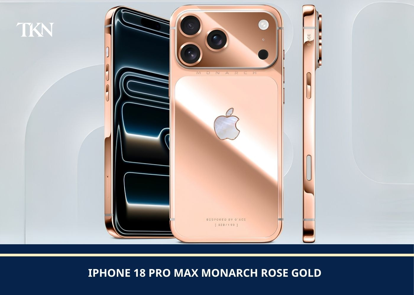 iPhone 18 Pro Max Monarch Rose Gold