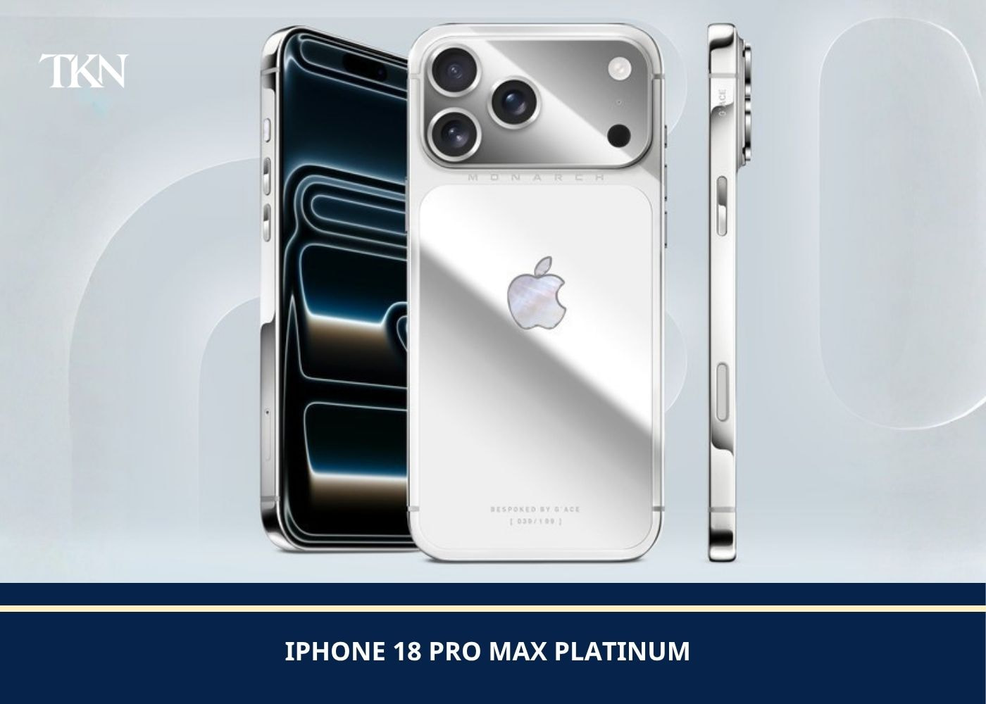 iPhone 18 Pro Max Monarch Platinum