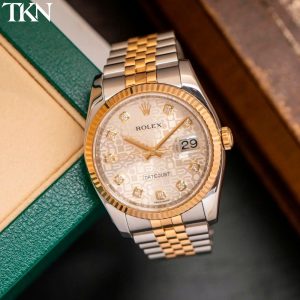 Rolex Datejust 116233 Mặt Vi Tính Trắng Diamonds