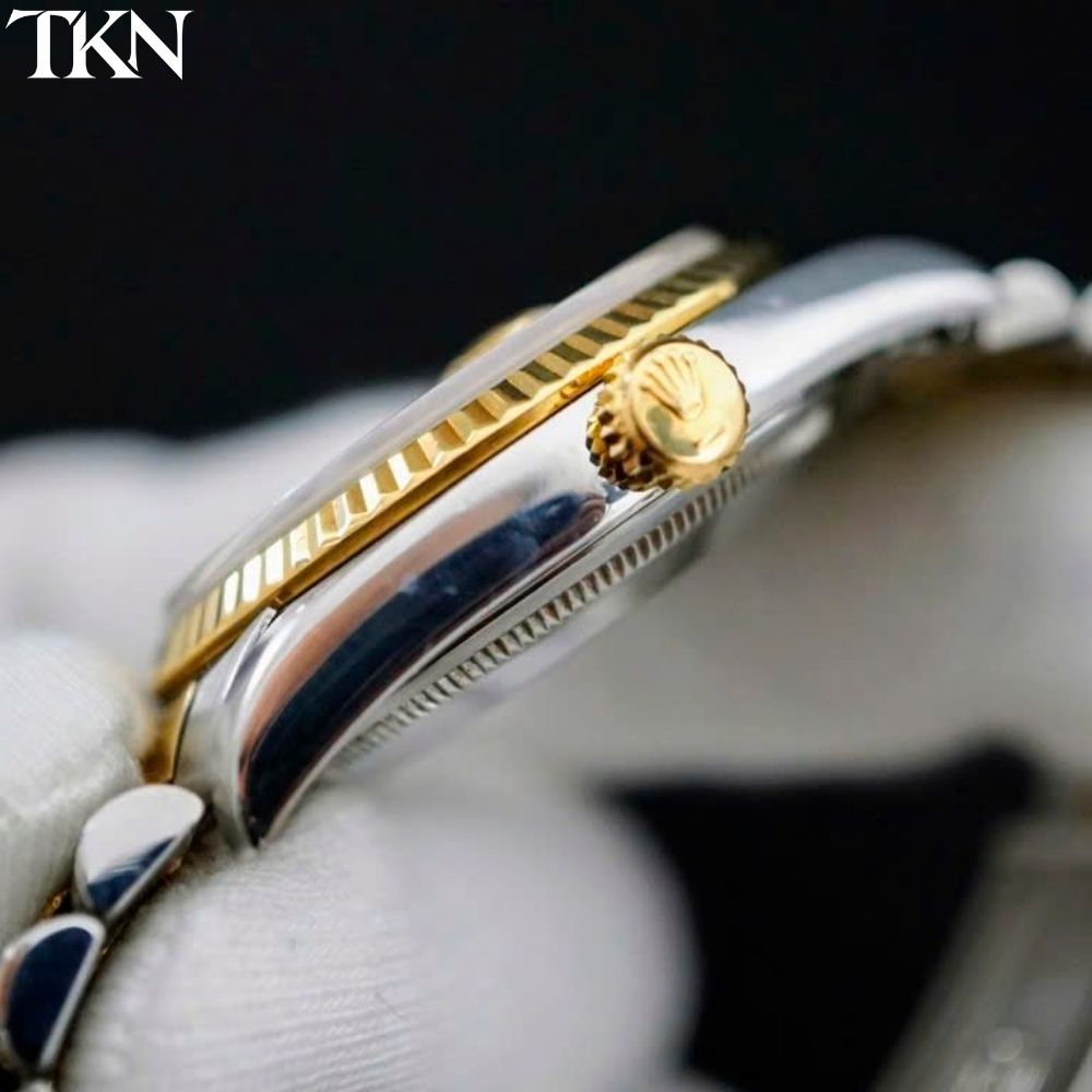 Rolex Datejust 16233 Mặt Vi Tính Vàng Diamonds - Ảnh 4