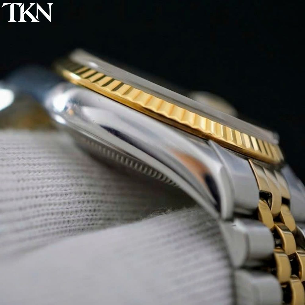 Rolex Datejust 16233 Mặt Vi Tính Vàng Diamonds - Ảnh 3