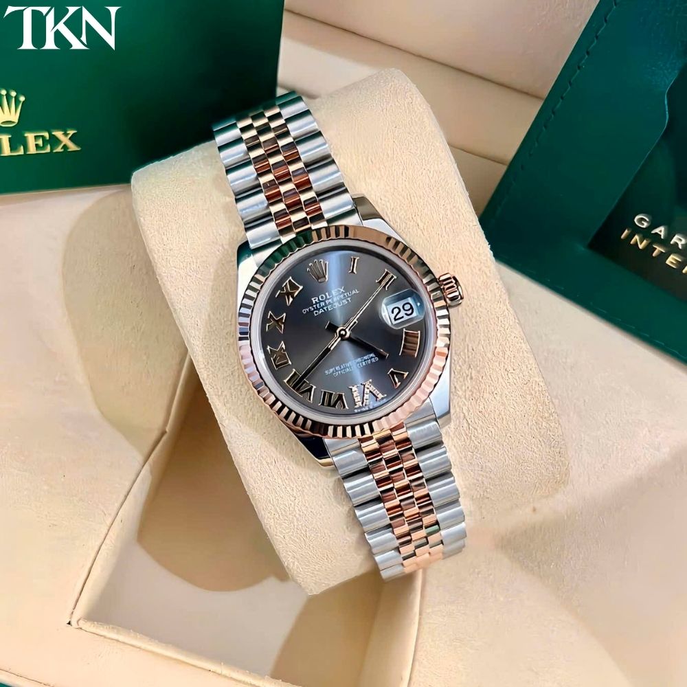 Rolex Datejust 278271 31 Rhodium Cọc Số La Mã - Ảnh 4