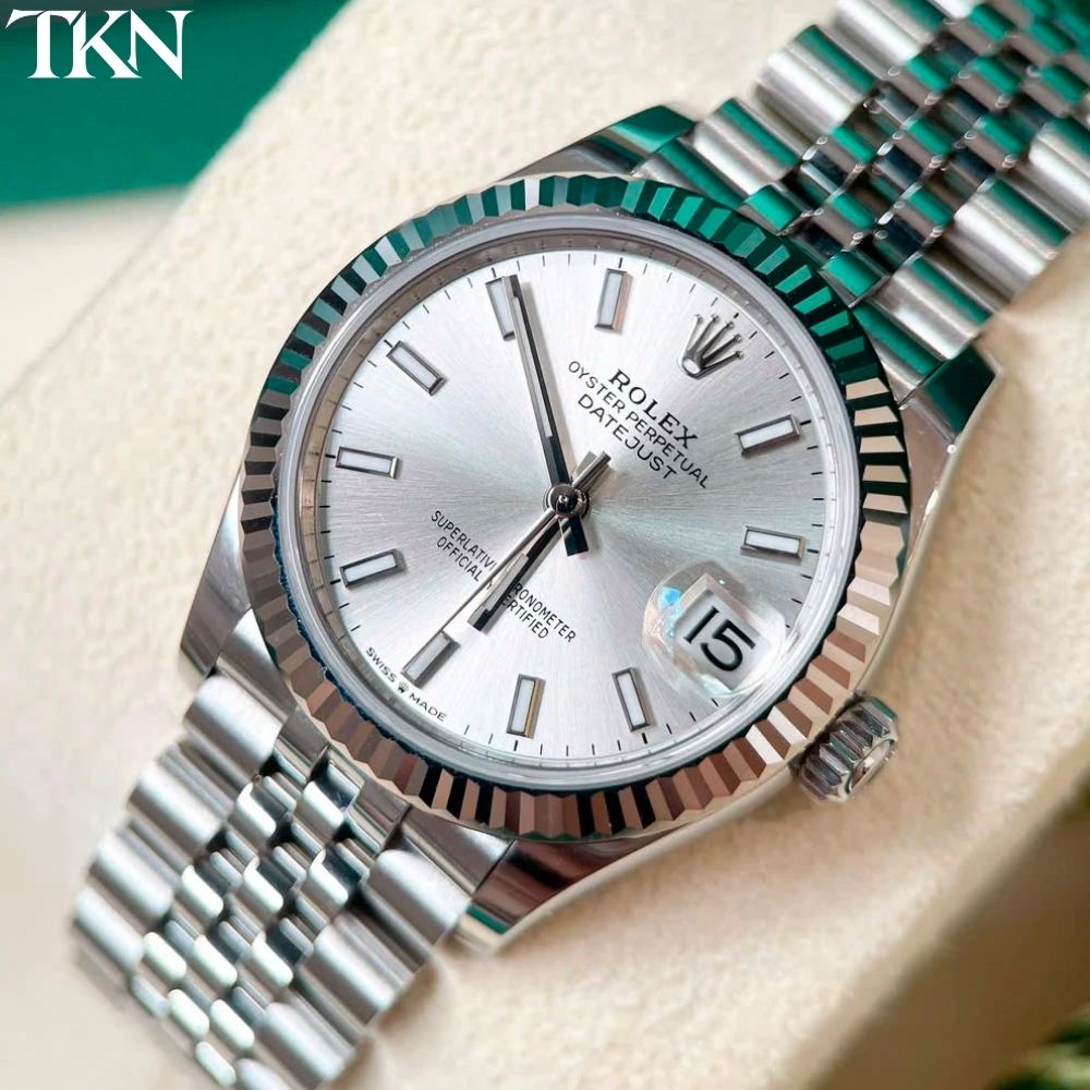 Rolex Datejust 278274 31 Bạc Index - Ảnh 4