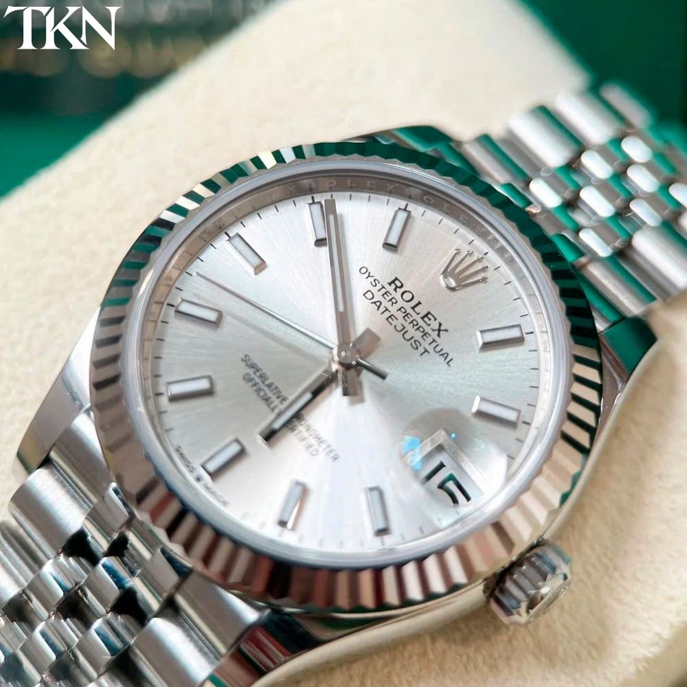 Rolex Datejust 278274 31 Bạc Index - Ảnh 3