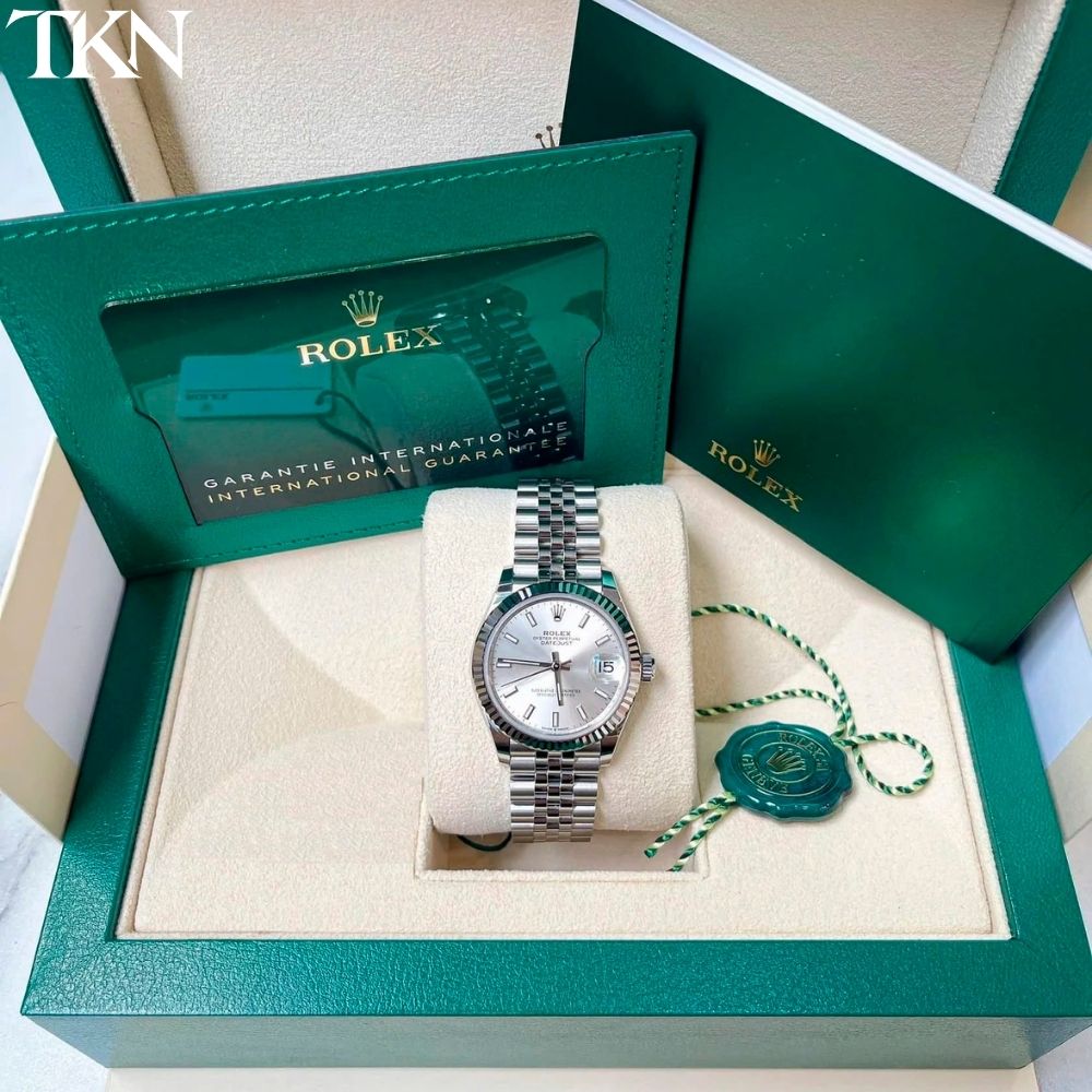 Rolex Datejust 278274 31 Bạc Index - Ảnh 5