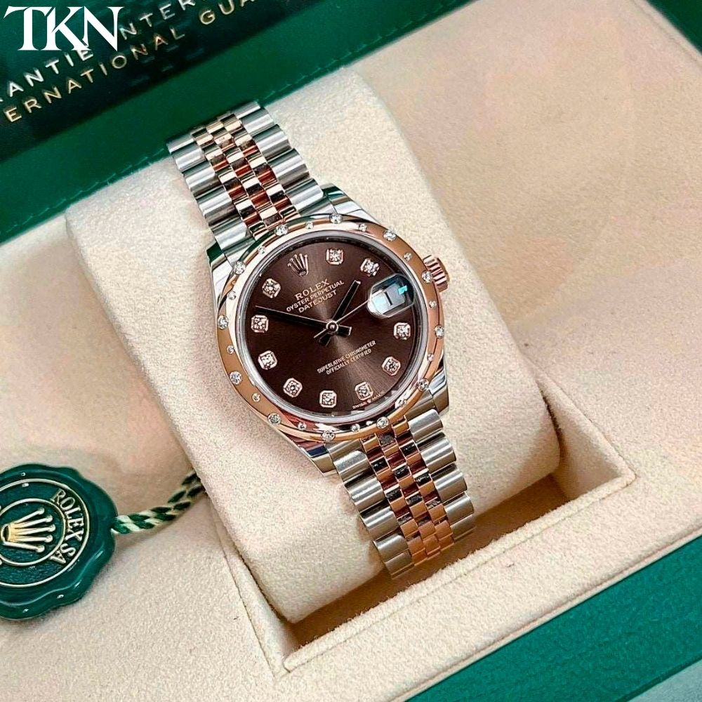 Rolex Datejust 278341RBR 31 Chocolate Diamonds - Ảnh 5