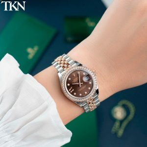 Rolex Datejust 279381RBR 28 Chocolate Diamonds