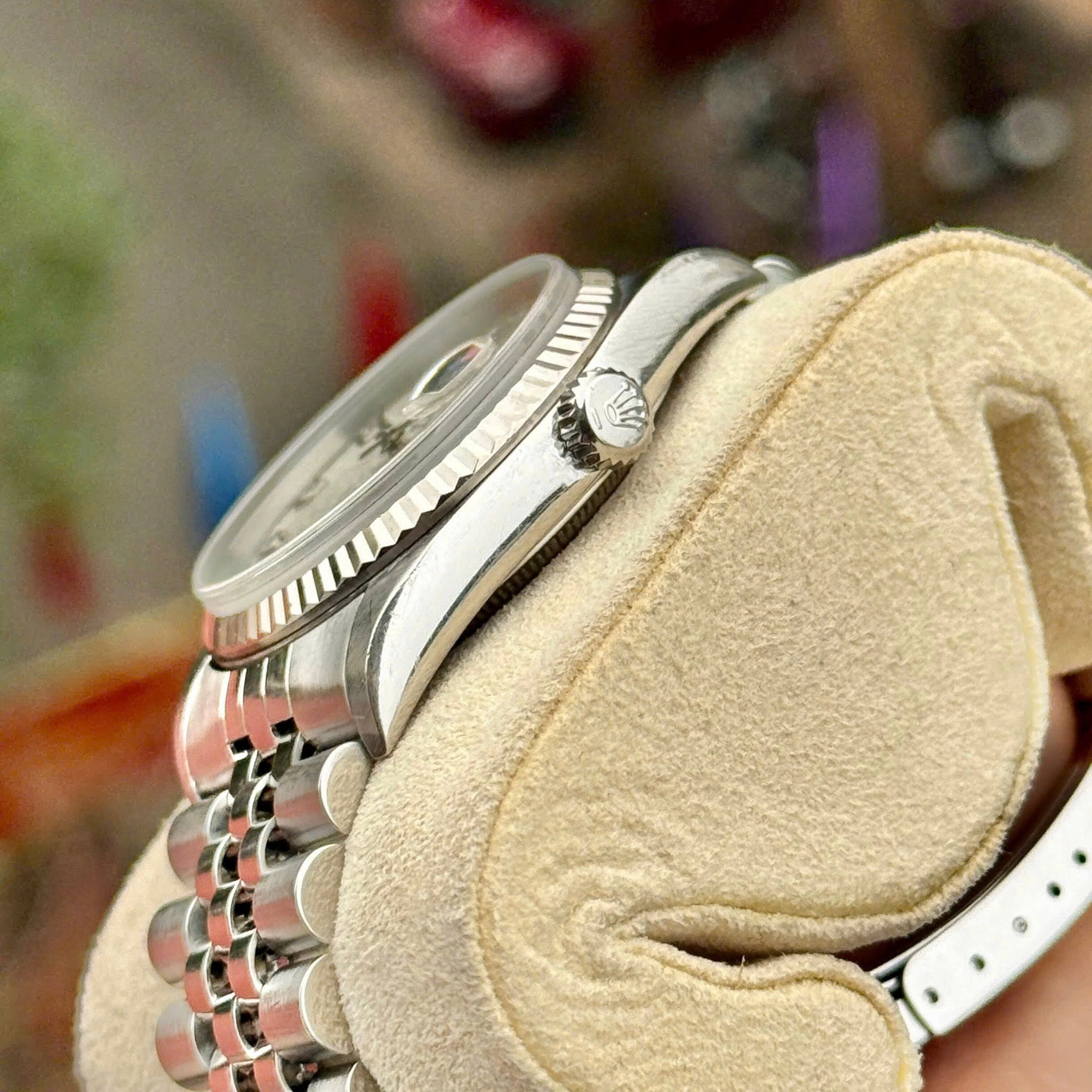 Rolex Datejust 16234 Mặt Vi Tính Index - Ảnh 7