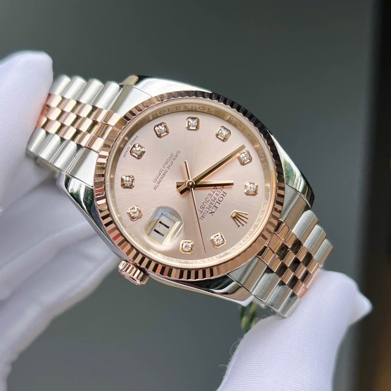 Rolex Datejust 116231 Sundust Diamonds - Ảnh 4