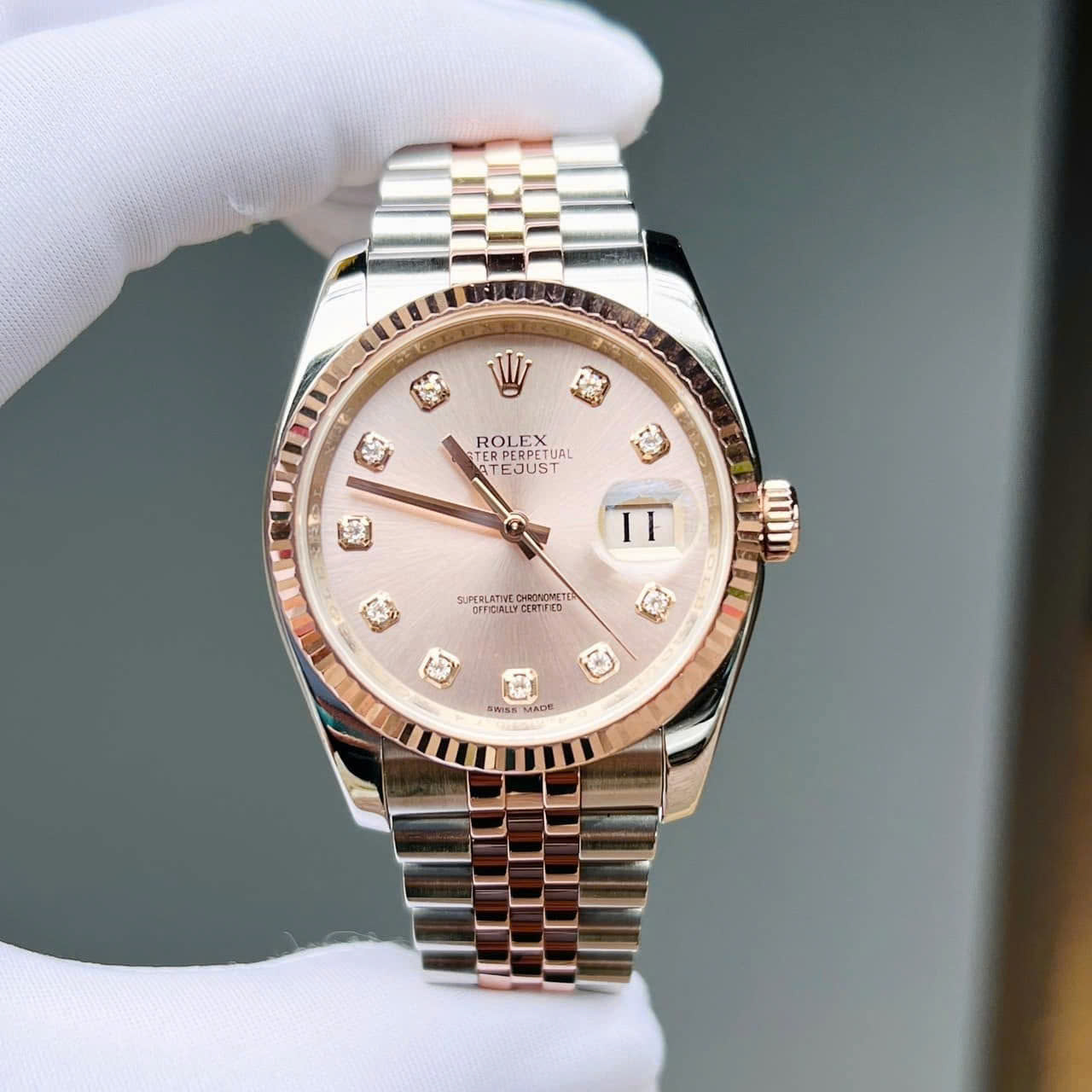 Rolex Datejust 116231 Sundust Diamonds