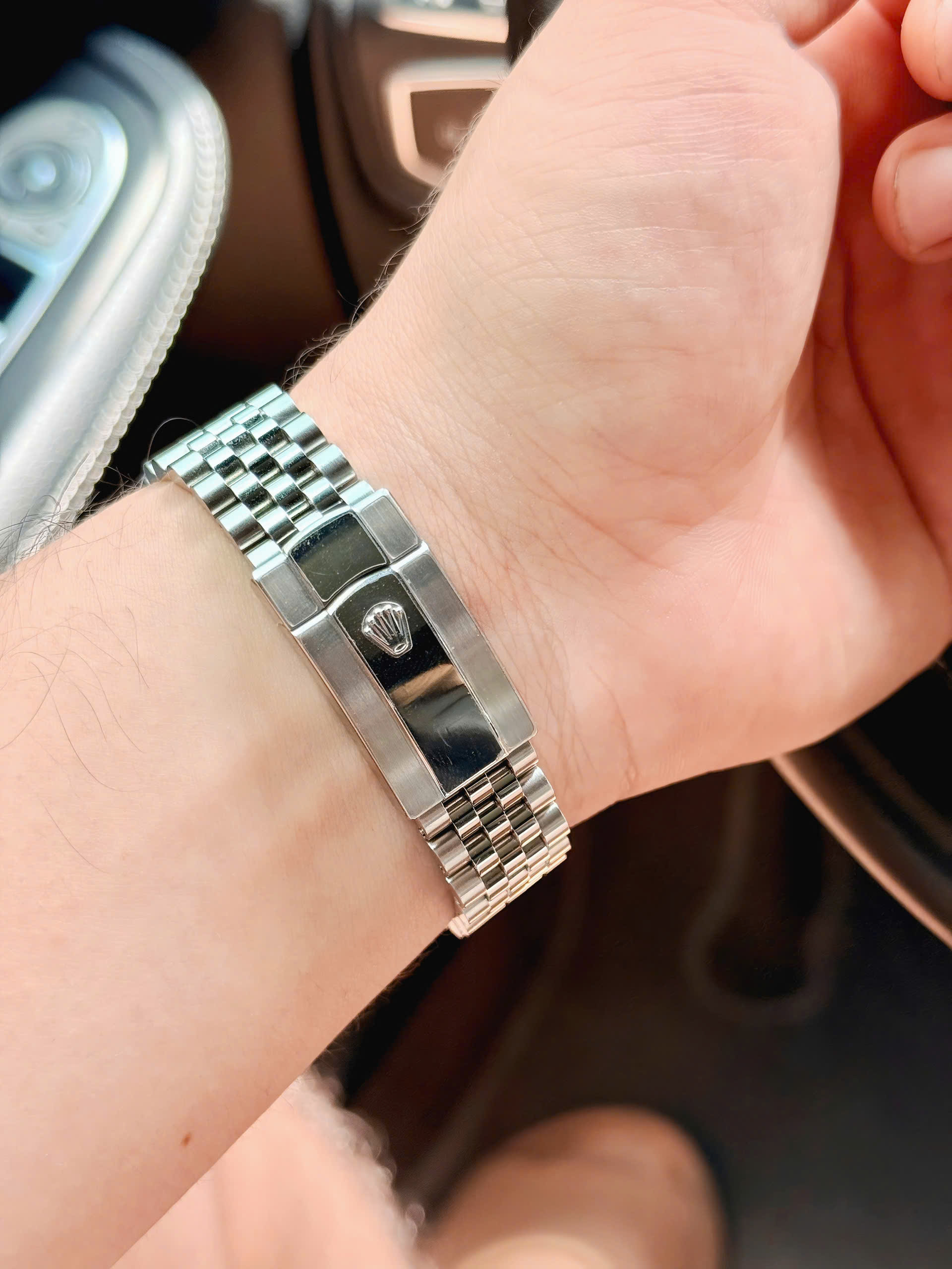 Rolex Datejust 126334 Xanh Dương Diamonds - Ảnh 5