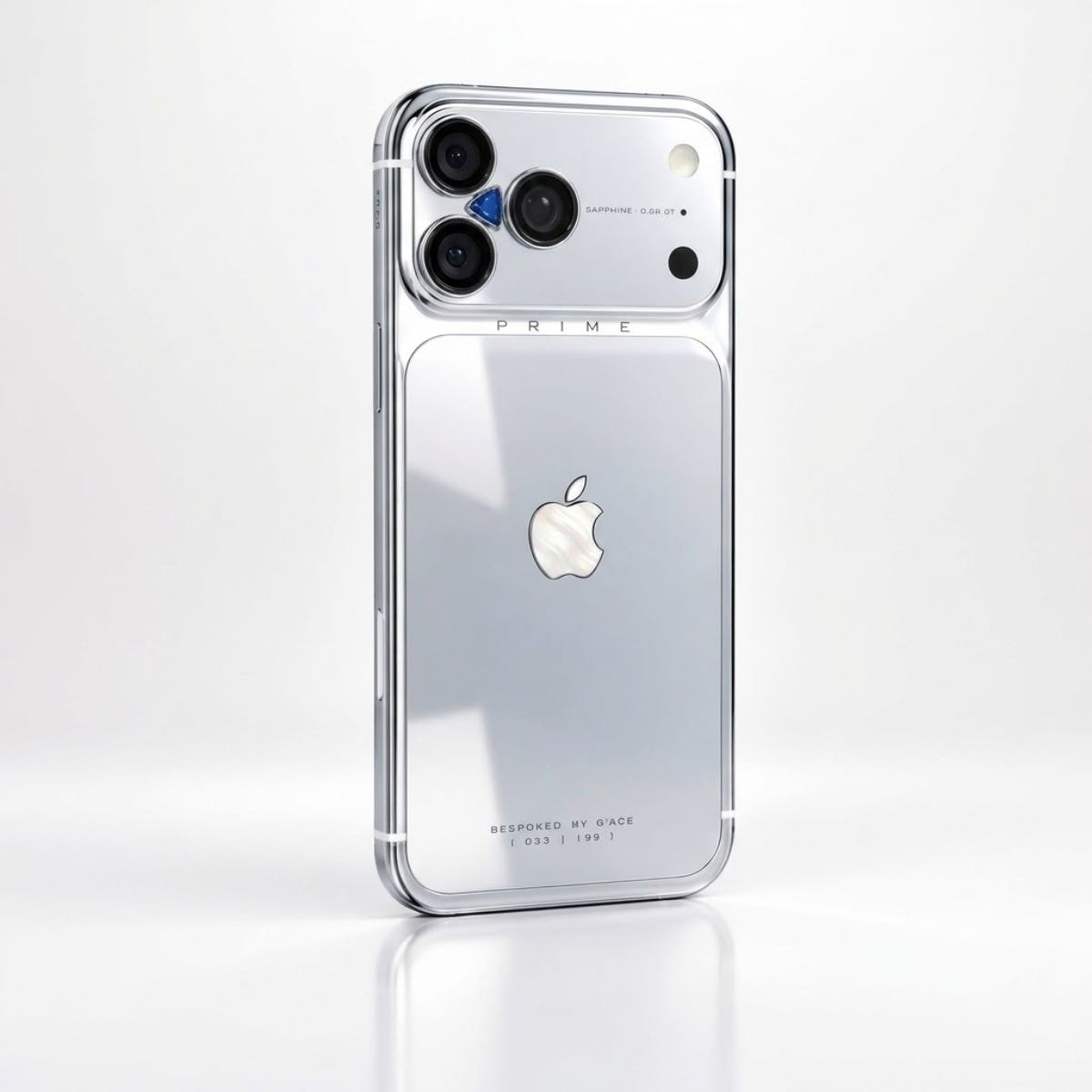 iPhone 18 Pro Max G’ACE PRIME Platinum Ft. Blue Sapphire