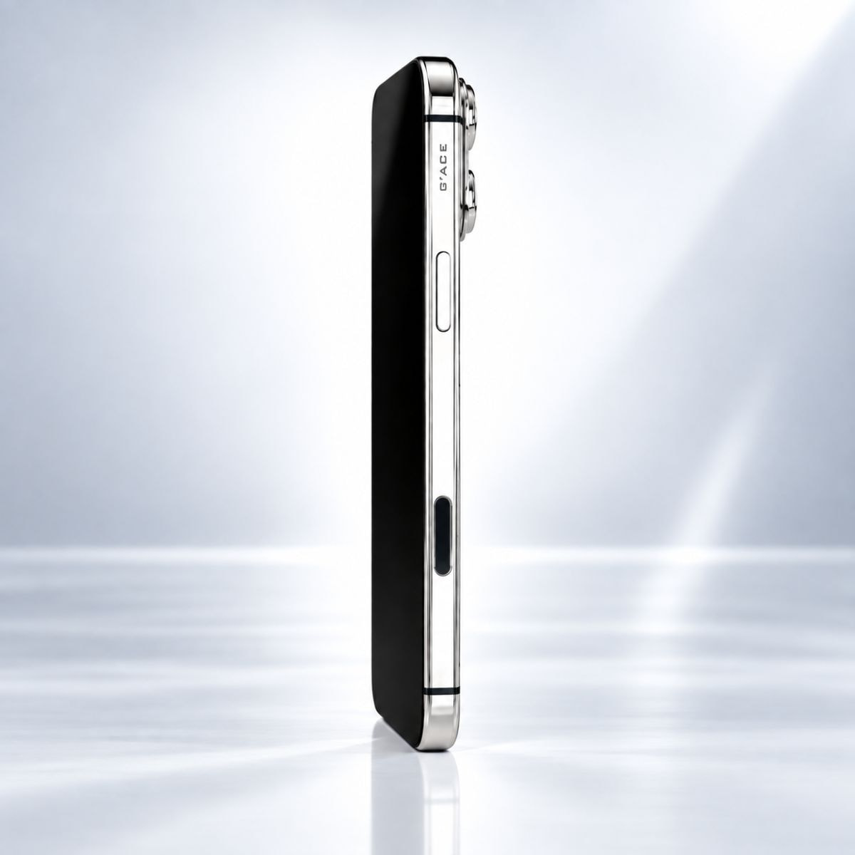 iPhone 18 Pro Max G’ACE PRIME Platinum Black DLC Ft. Diamond