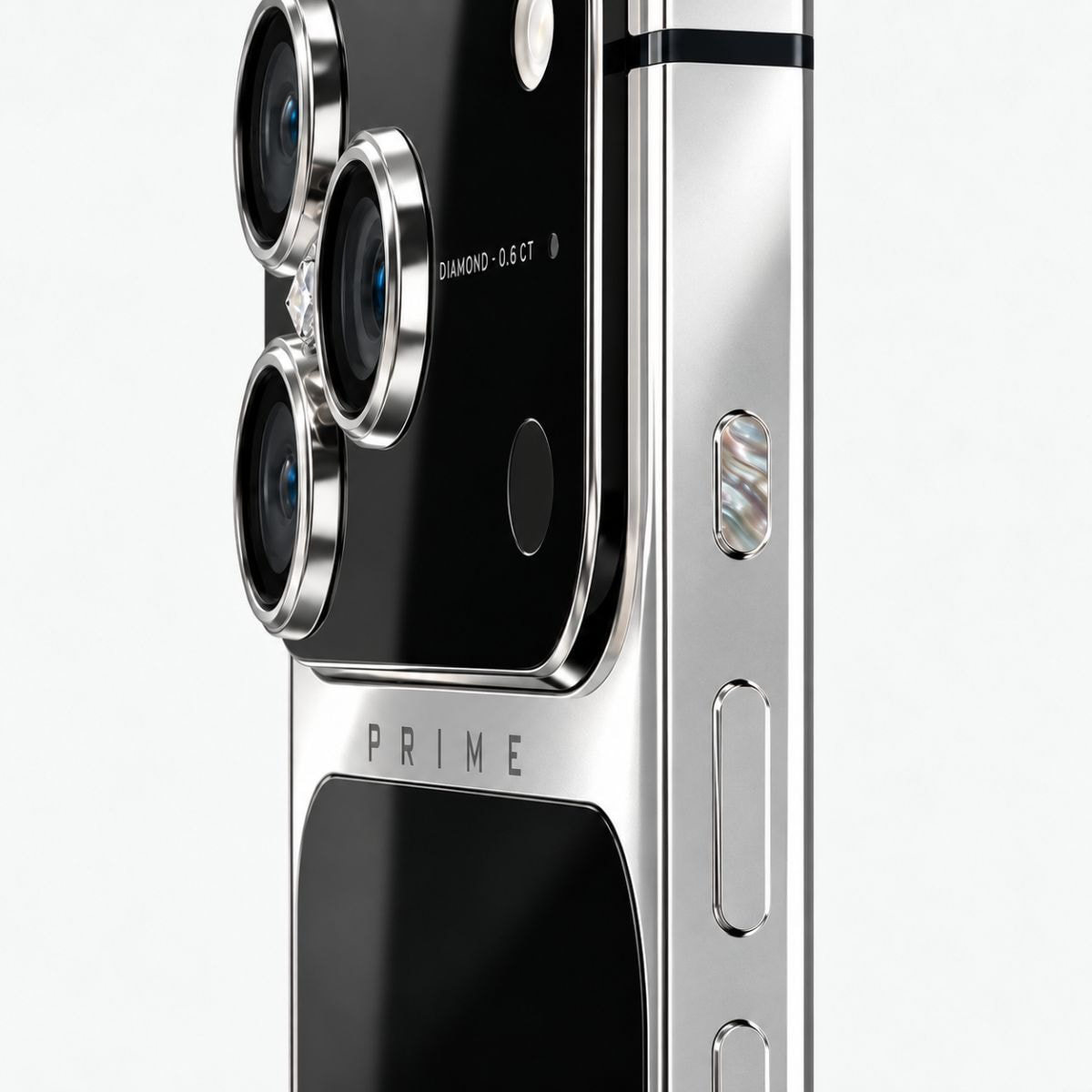 iPhone 18 Pro Max G’ACE PRIME Platinum Black DLC Ft. Diamond